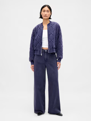 Heavyweight French Terry Wide-Leg Sweatpant Jeans | Gap (US)