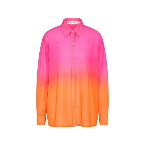 Essential Sheer Long Sleeve Shirt - Tropical Heatwave | Kulani Kinis US