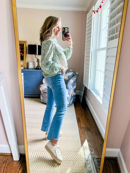 Love this spring blouse and espadrilles sneakers! They run TTS and are comfortable right out of the box. They’ll be cute all spring and summer with jeans, shorts and dresses! 

I linked my exact ones and some more budget friendly options as well! 



#LTKstyletip #LTKSeasonal #LTKshoecrush
