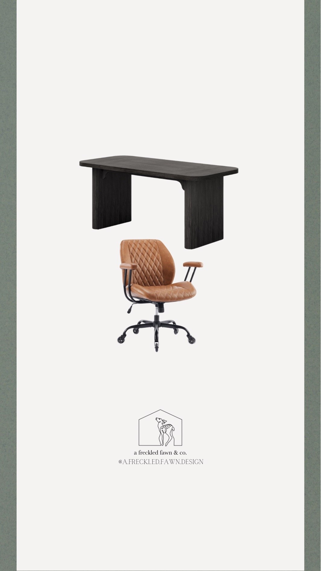 Office desk and chair 

#LTKHome