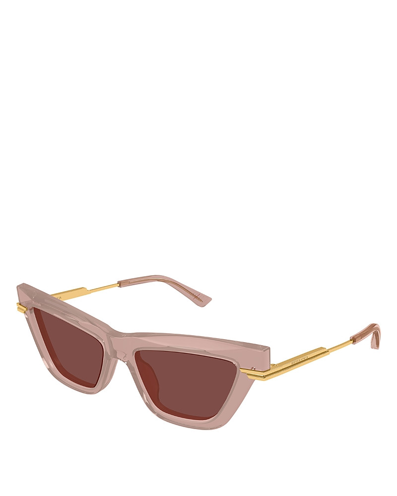 Bottega Veneta Cat Eye Sunglasses, 54mm | Bloomingdale's (US)