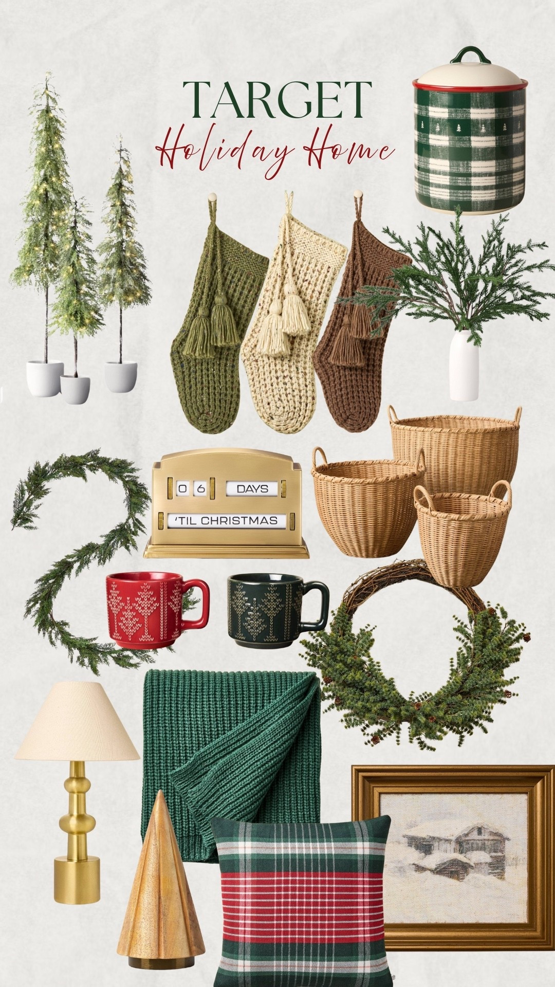 Target Holiday home finds 🎄 

#LTKSeasonal #LTKFindsUnder50 #LTKHome
