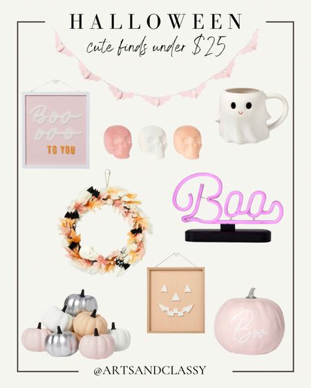 Spooky season but make it cute! This pink and pastels color palette is super cute and a fun way to mix up your decor for Halloween. These finds are all from Target and under $25!
#spookyseason #pinkhalloweendecor #halloweendecor #budgetfriendly #target

#LTKfindsunder50 #LTKhome #LTKSeasonal