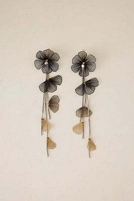 Nakamol Flower Drop Earrings | Anthropologie (UK)