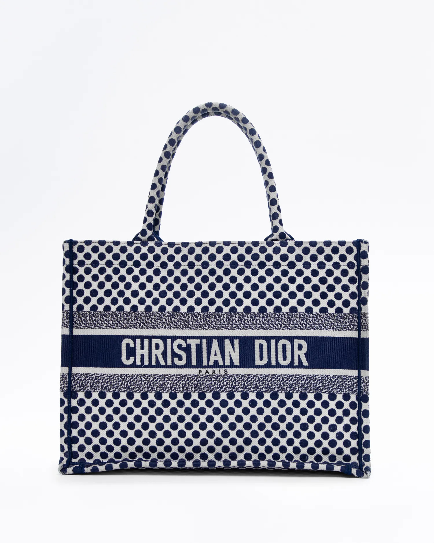 Polkadot Dioramour Medium Book Tote | Vivrelle