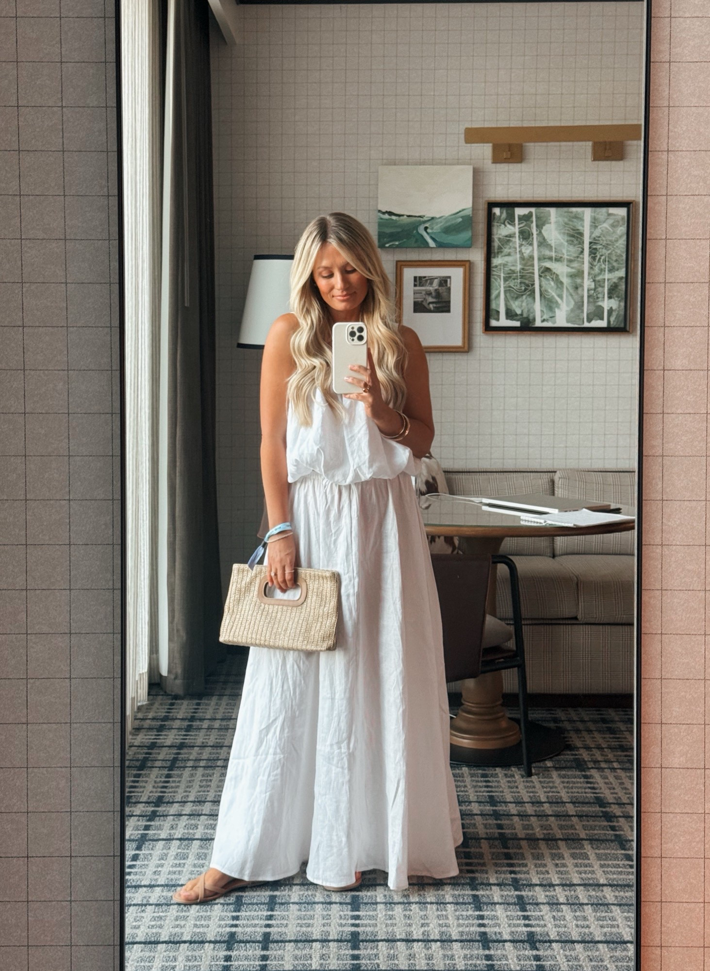 Wearing the XS in this linen set!

#LTKCon #LTKootd