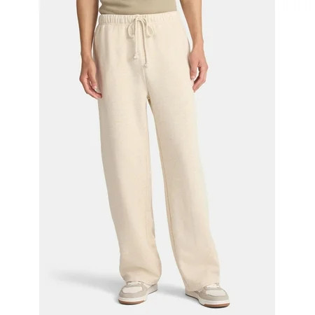 No Boundaries Vintage Inspired Straight Sweatpants, Men's & Big Men's | Walmart (US)