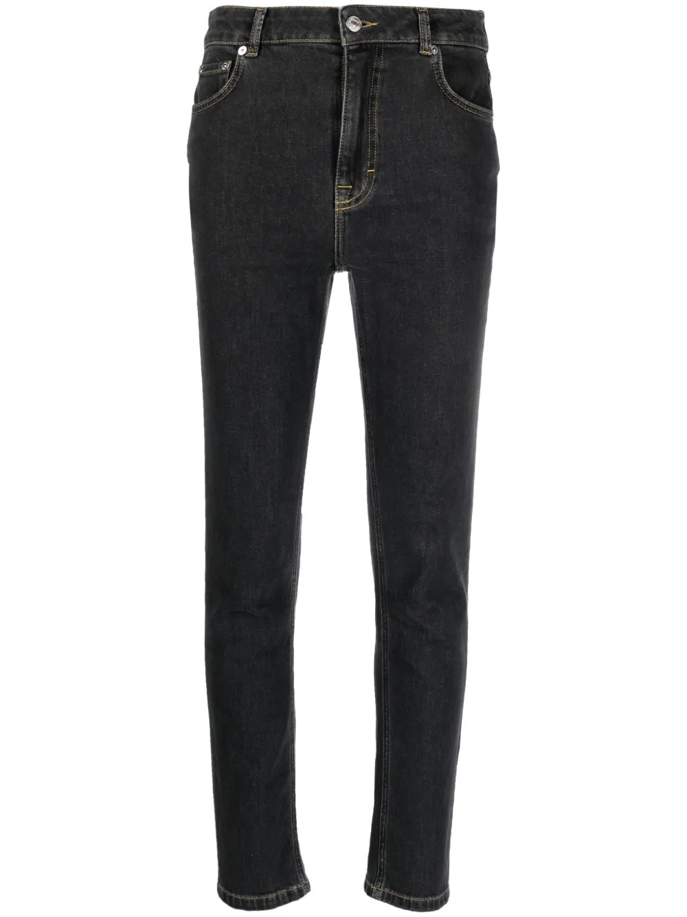 MOSCHINO JEANS high-rise skinny-cut Jeans - Farfetch | Farfetch Global