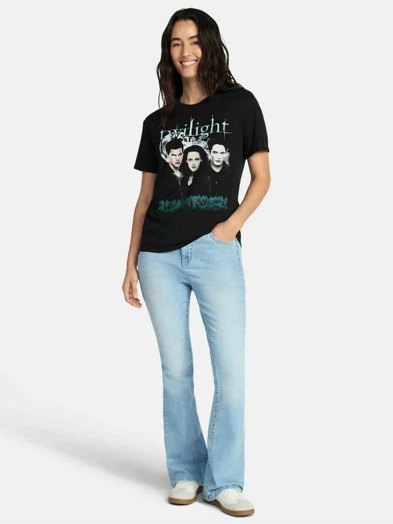 Twilight Women's Graphic Tee with Short Sleeves, Sizes XXS-XXL | Walmart (US)