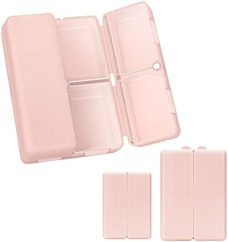 FYY 2 Pcs Daily Pill Organizer, 7 Compartments Portable Pill Case Travel Pill Organizer,[Folding ... | Amazon (US)