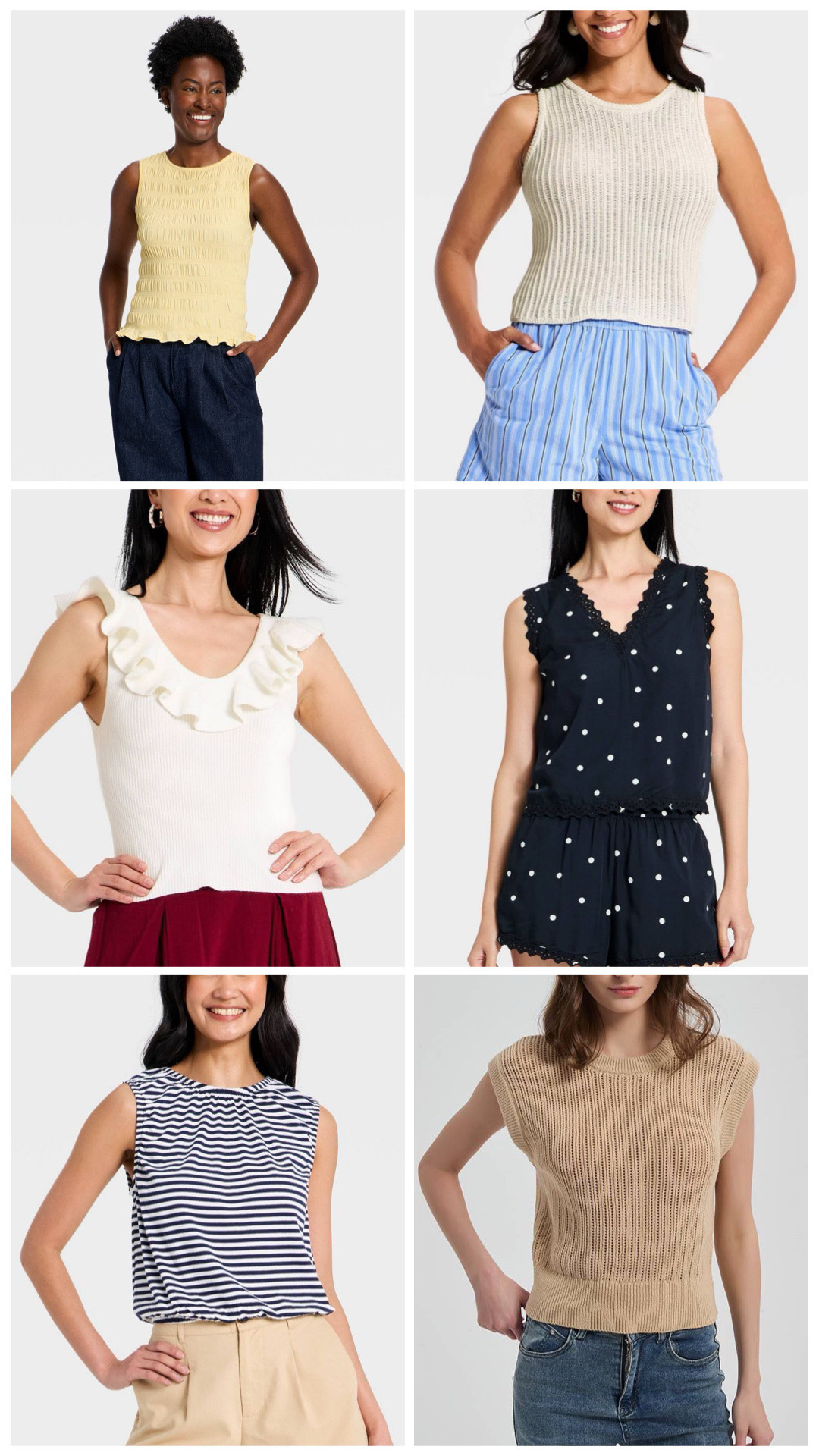 Target new arrival sleeveless tops!

#LTKootd #LTKmomlife