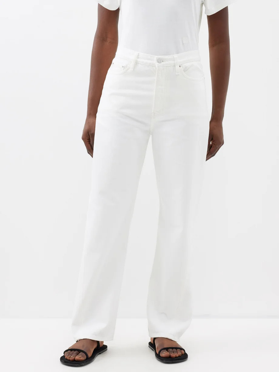 Twisted Seam straight-leg jeans | Matches (UK)