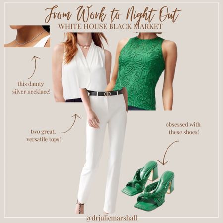 I love outfits that you can transition from work to night out! These pieces are so fun and so easy to do just that! #workwear #nightout

#LTKSeasonal #LTKstyletip #LTKFind