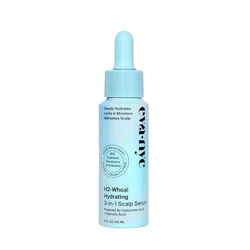 Eva NYC H2-Whoa Hydrating 3-in-1 Scalp Serum, Infused with Hyaluronic Acid and Glycolic Acid, 2.0 fl oz | Amazon (US)