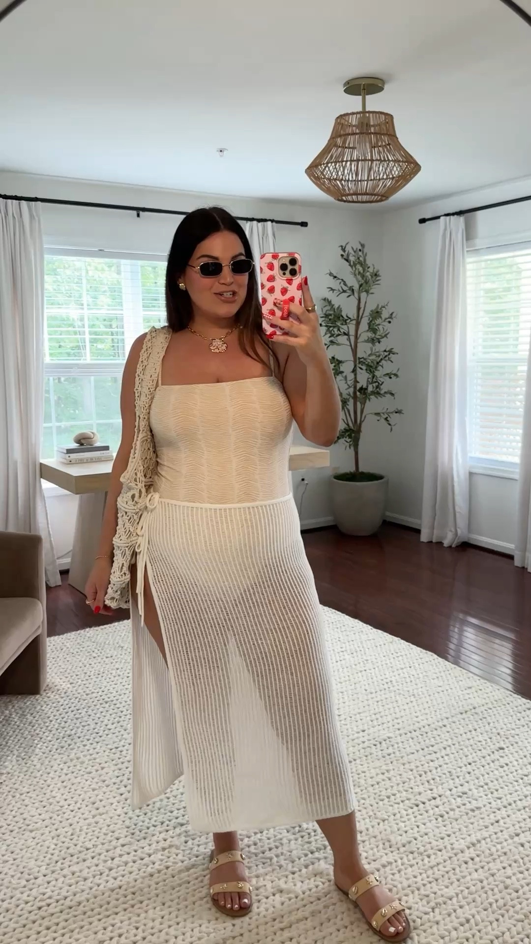 Midsize summer vacation outfit from aerie! I’ve been hitting the jackpot this summer with one pieces that actually fit my long torso including this one right here! Also been having a moment with seashells 🐚 so had to show off some of my recent fav seashell accessories 

Swimsuit - xl
Sarong - large/xl
Sandals - 10 (run on the smaller side, I sized up a half of size) 

Summer outfit, summer vacation, vacation outfit, vacation fashion, midsize, midsize outfit, midsize fashion, aerie outfit, aerie, aerie swimsuit, aerie swim, 



#LTKSwim #LTKSummerEdit #LTKMidsize