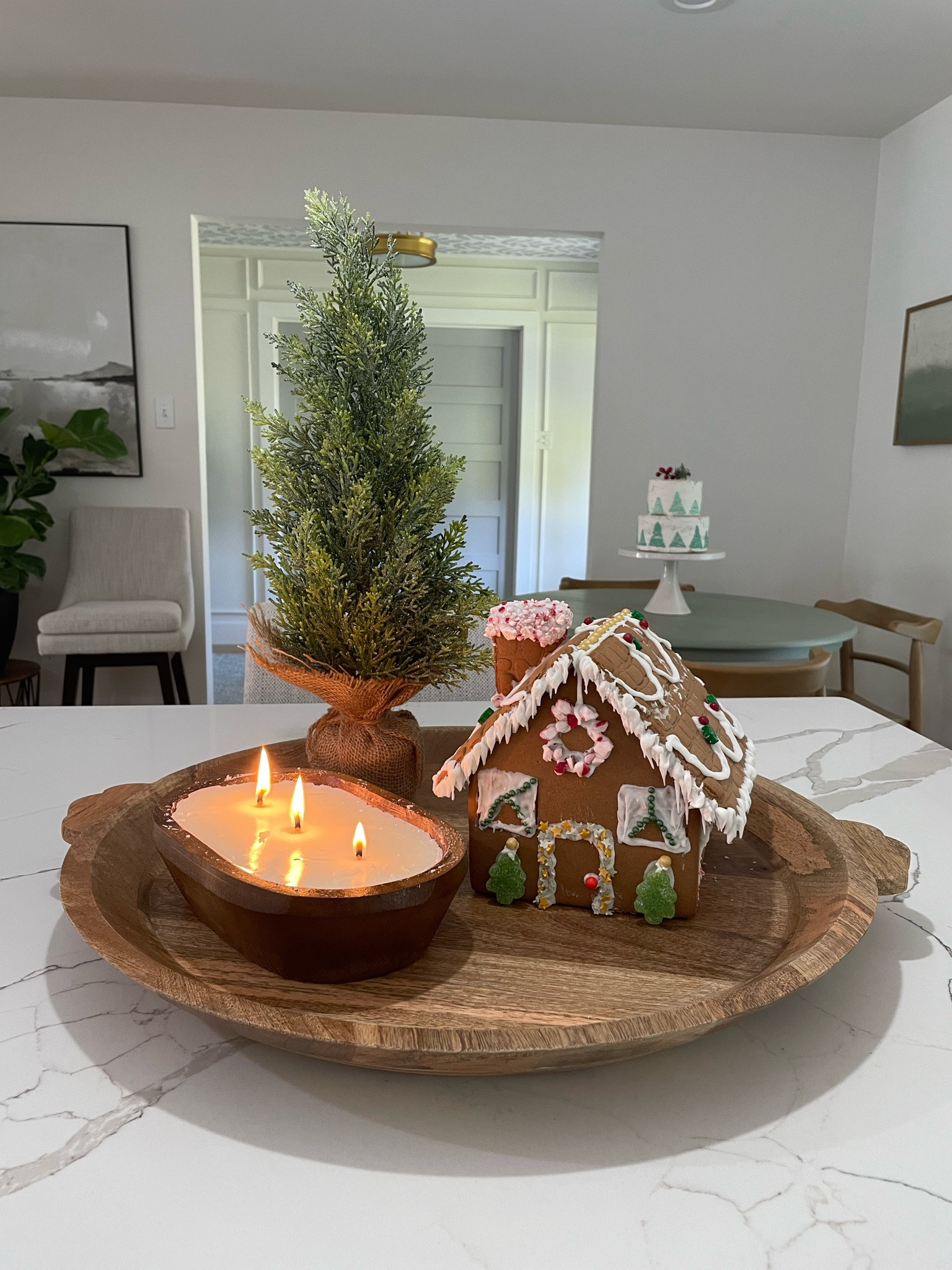 Beautiful large wooden tray is the perfect base for a holiday display or an amazing charcuterie board. Don’t let this one pass you by. 

#LTKhome #LTKFind #LTKunder50
