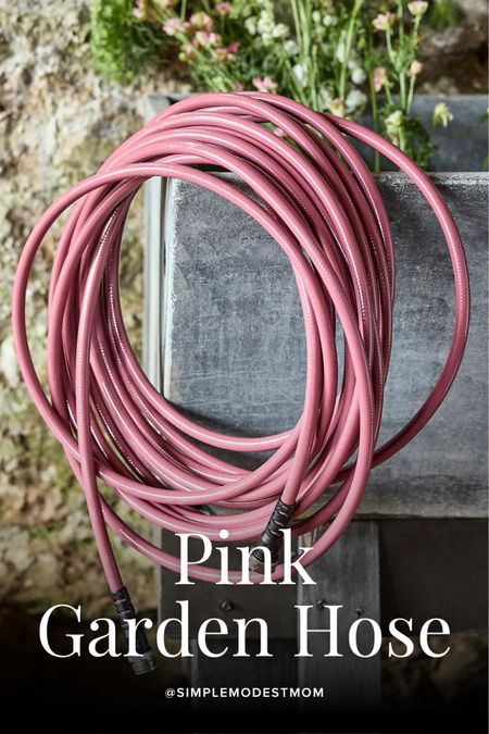 Elevate your gardening game with the Heritage Garden Hose in Rose Pink from Anthropologie! A perfect Mother’s Day gardening gift idea, this charming hose combines style and durability, adding a touch of elegance to your outdoor oasis. Keep your garden flourishing while making a statement with this essential accessory. 

#GardeningGift #MothersDayGift #GardenEssentials #RosePink #HeritageStyle #Anthropologie

#LTKSeasonal #LTKhome #LTKGiftGuide