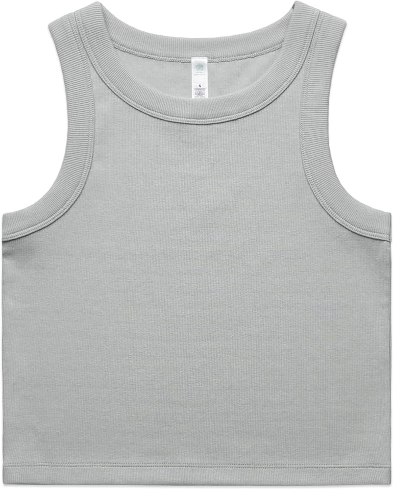 AS Colour Womens Organic Rib Crop Tank | Amazon (US)