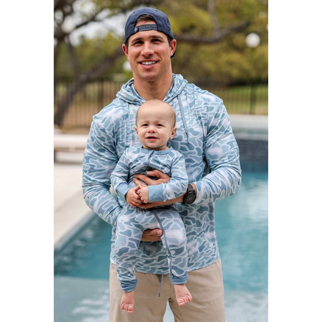 Baby Zip Up - Seaside Camo | BURLEBO