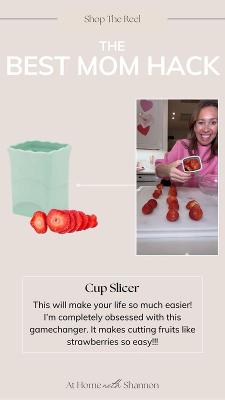 Im obsessed with this mom hack!! It’s such a gamechanger and makes cutting fruits like strawberries for your kids so easy!! 
Home Find | Kitchen Find

#LTKfamily #LTKkids #LTKhome