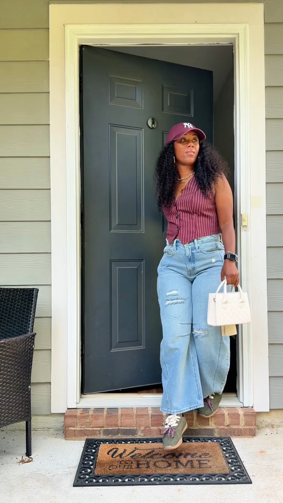 How I styled barrel jeans with a vest

#LTKootd #LTKOver40 #LTKPetite