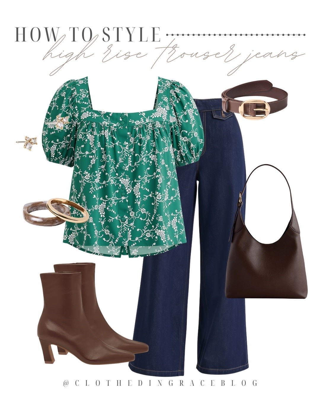 How to style high rise trouser jeans!

#LTKdayinmylife #LTKootd #LTKgrwm