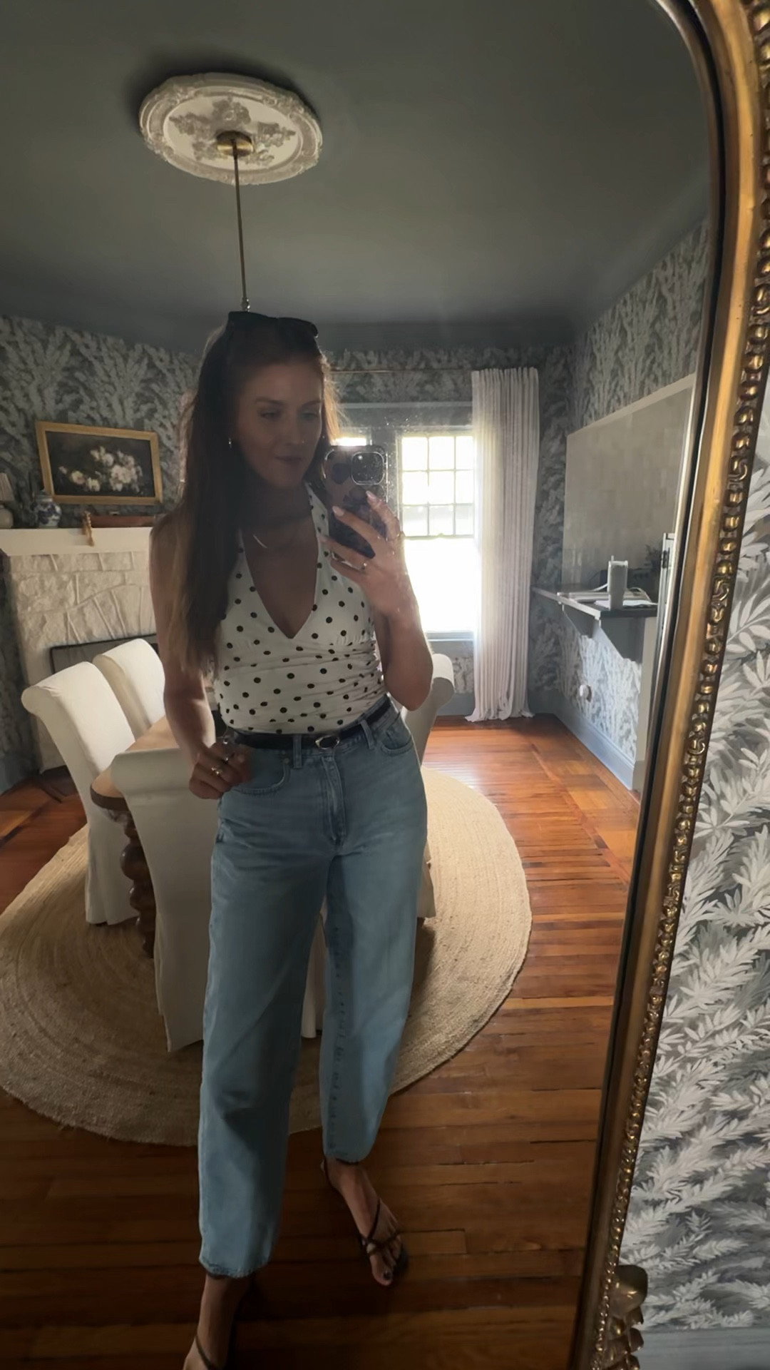 Polka dot top #tallfinds #springfashion #springtop #tallfashion

#LTKSeasonal #LTKSpringSale