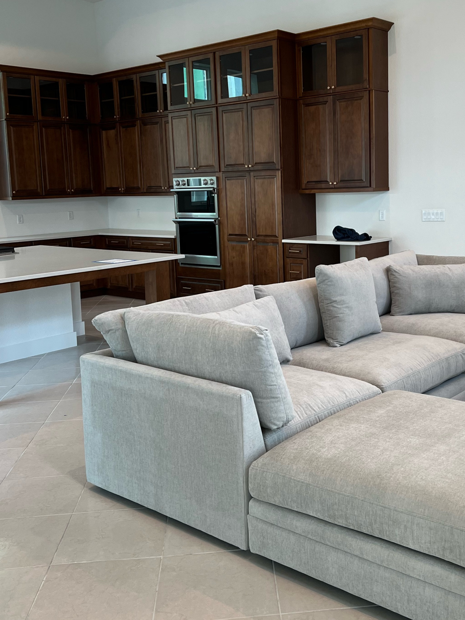 Couch / sectional / sofa / gray couch / gray sectional / gray sofa / modern sofa / Arhaus sofa / Arhaus couch / cozy couch / Florida interior design / modern home design

#LTKhome