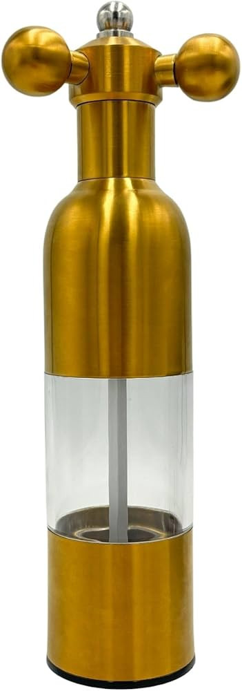 (Gold,1PCS) Salt, Pepper Modern Manual Grinder Set with Solid Handle - Stainless Steel Juego de M... | Amazon (US)