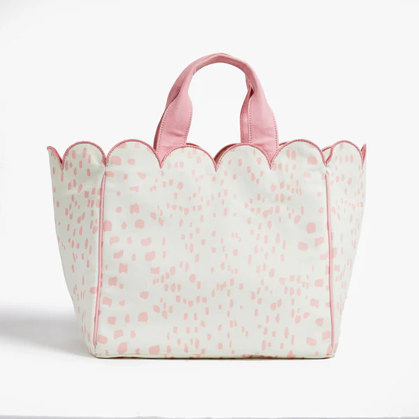Pamela Munson x Atlantic-Pacific - Abstract Dot Tote Flamingo | Pamela Munson