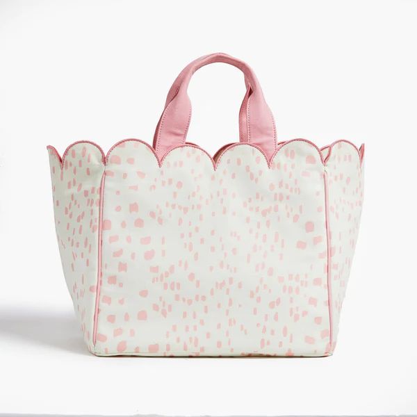 Pamela Munson x Atlantic-Pacific - Abstract Dot Tote Flamingo | Pamela Munson