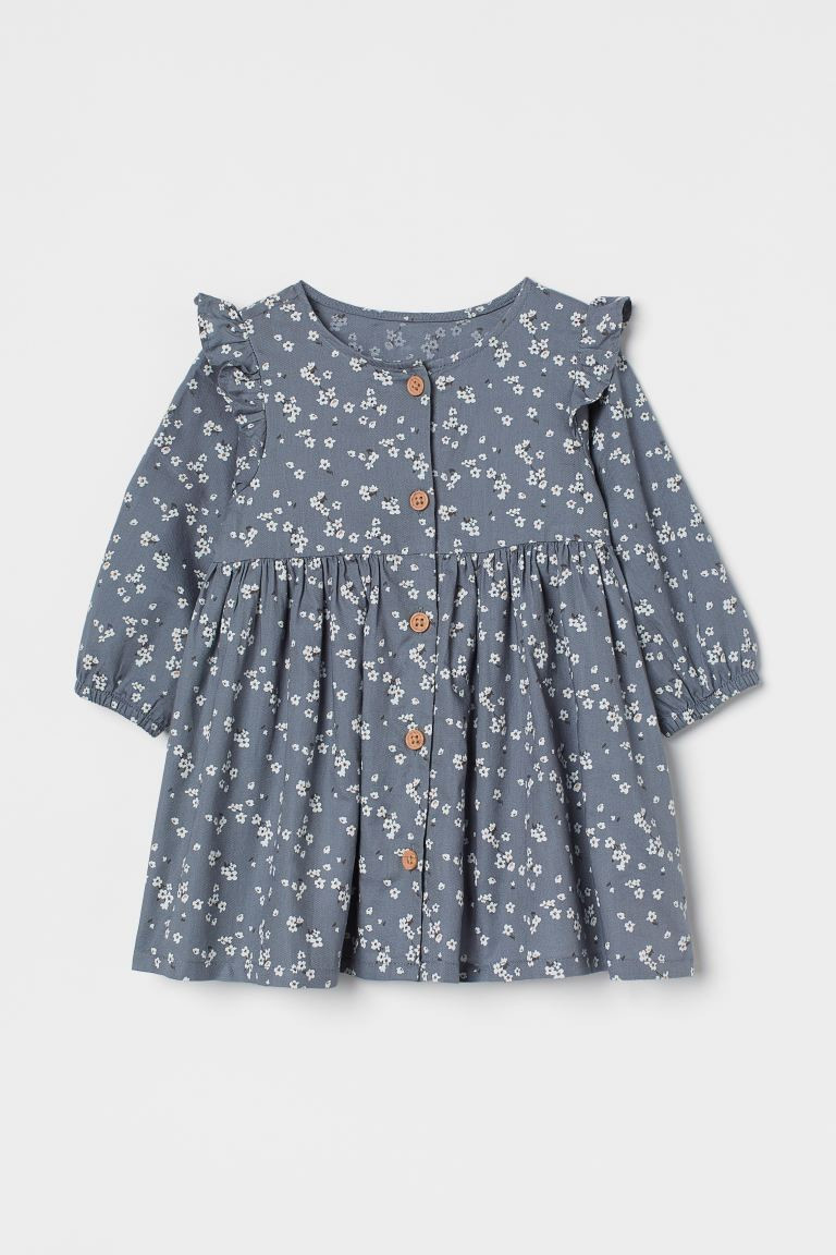 Patterned Ruffled Dress | H&M (US + CA)