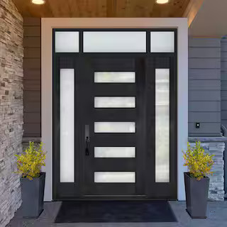 Regency Modern Customizable Fiberglass Door Collection | The Home Depot
