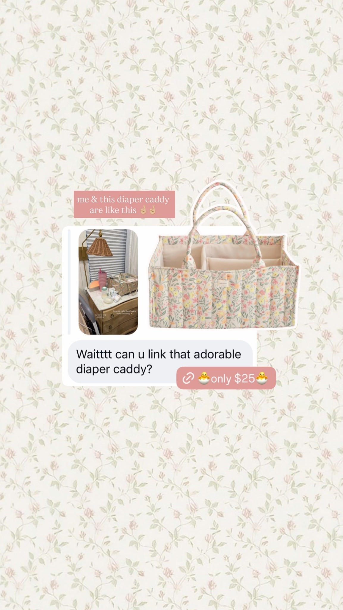 this pattern is so cutie 💗💐

#LTKmomlife #LTKmorningroutine #LTKBaby