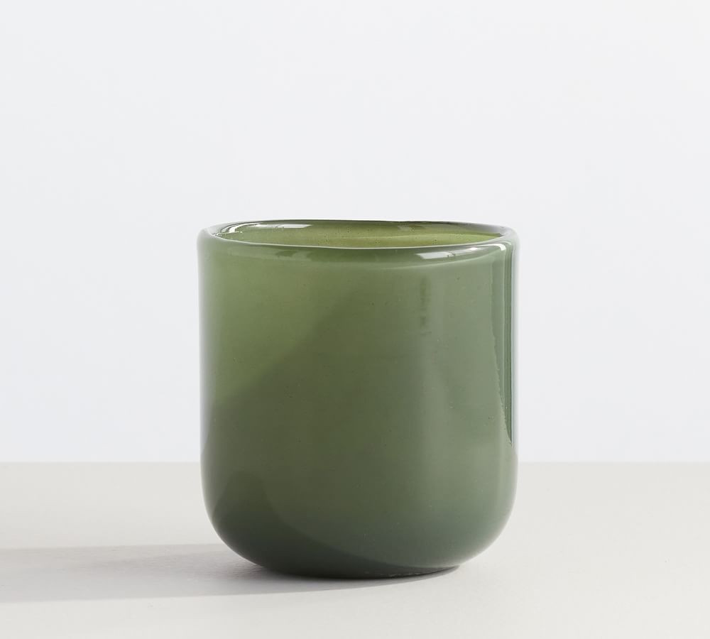 Modern Glass Votive Candleholders - Coastal | Pottery Barn (US)