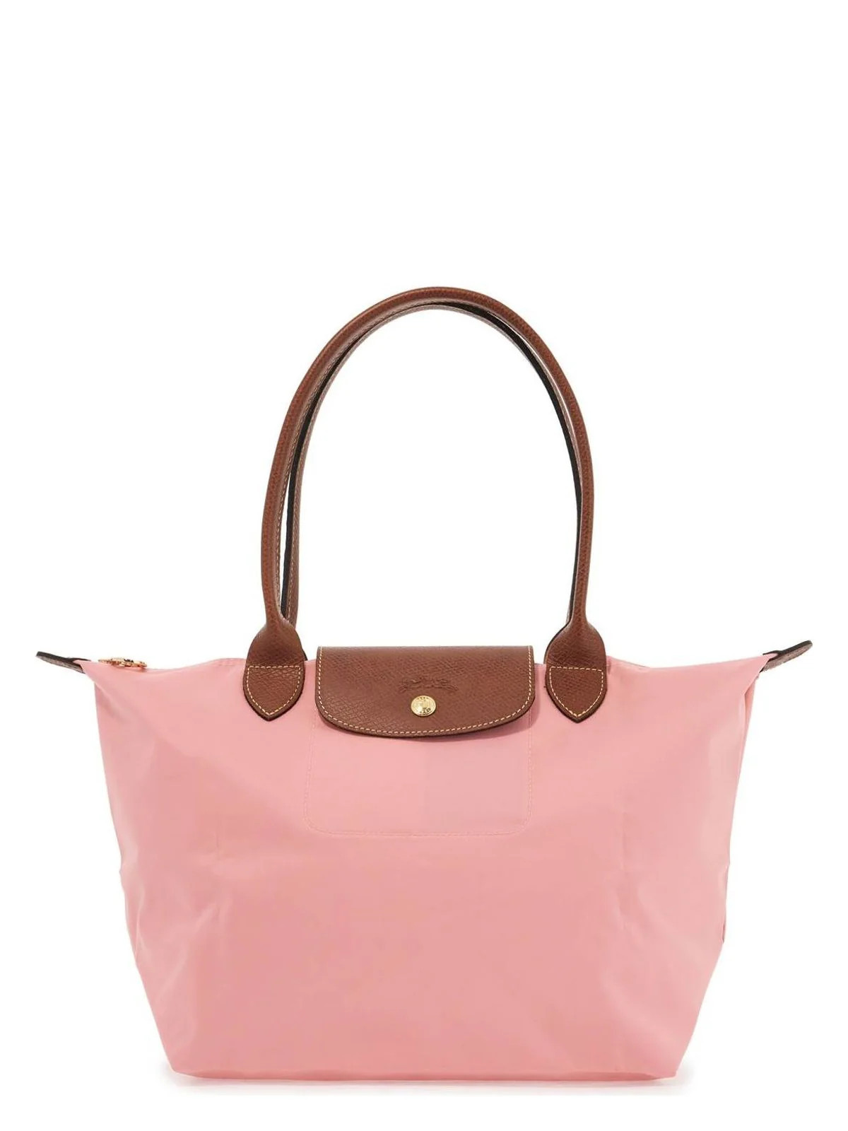 Longchamp Women's Marshmallow Le Pliage Original M Bag in Pink | L2605089 | LOZURI