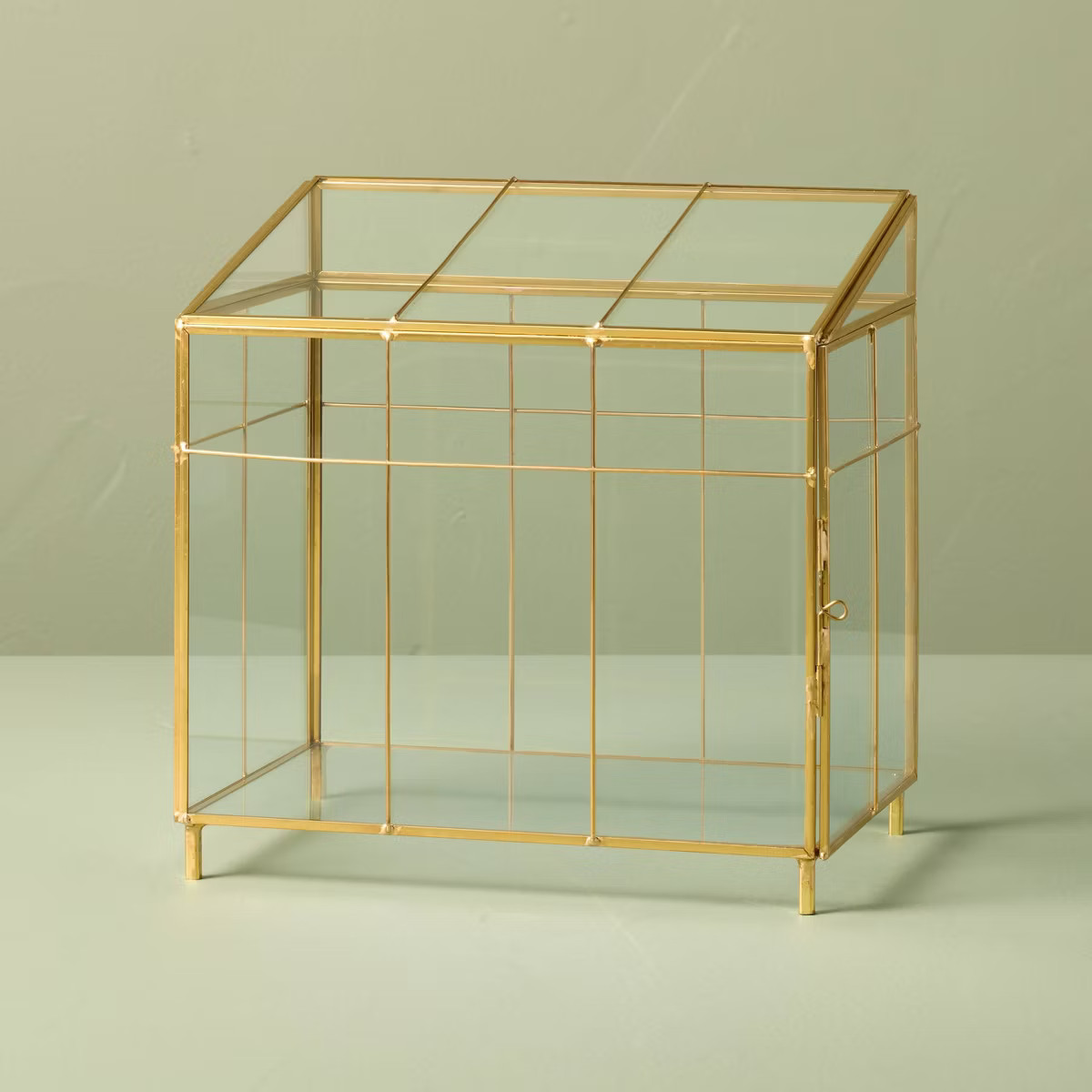 Mini Greenhouse Brass - Hearth & Hand™ with Magnolia | Target