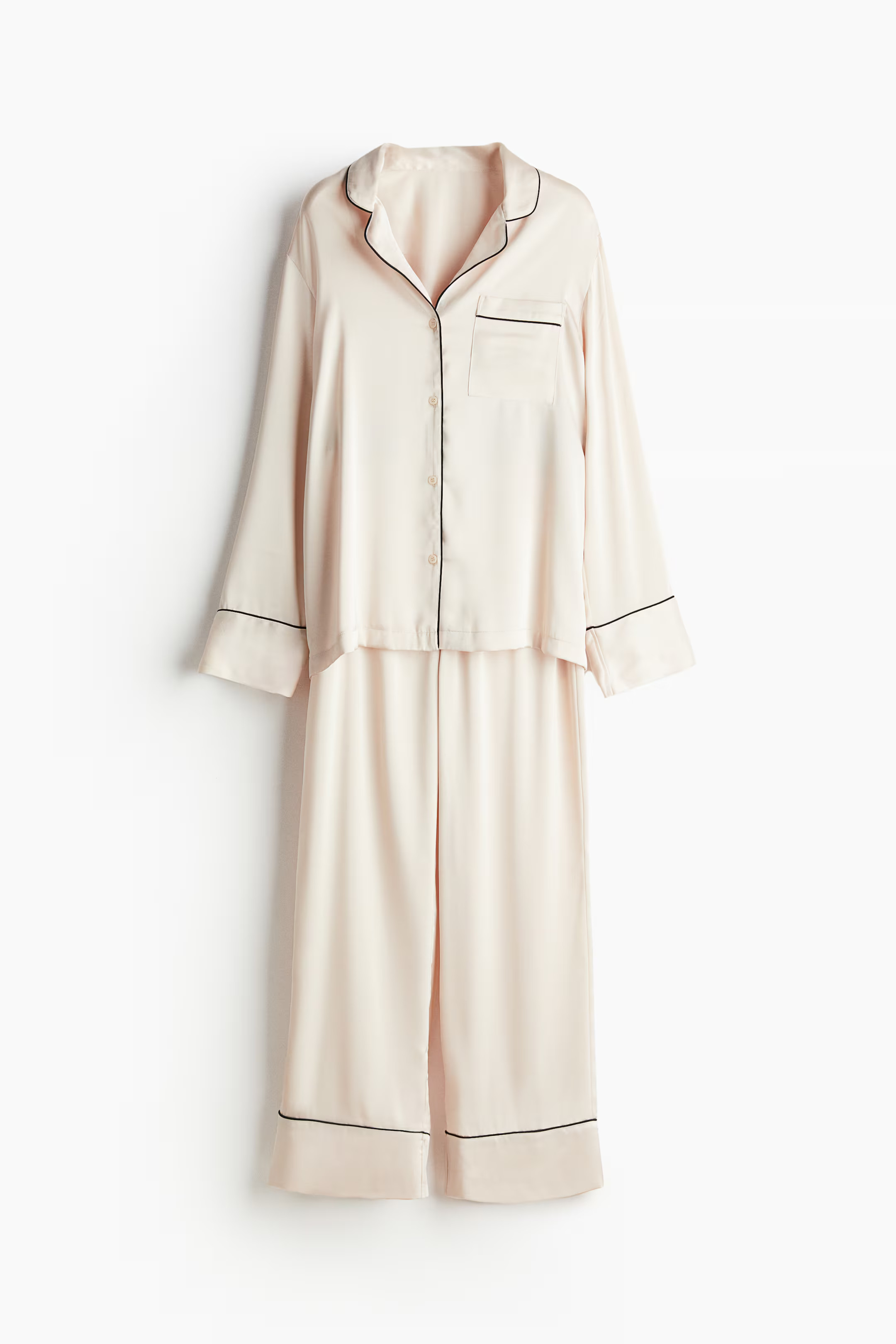 Satin pyjamas | H&M (UK, MY, IN, SG, PH, TW, HK)