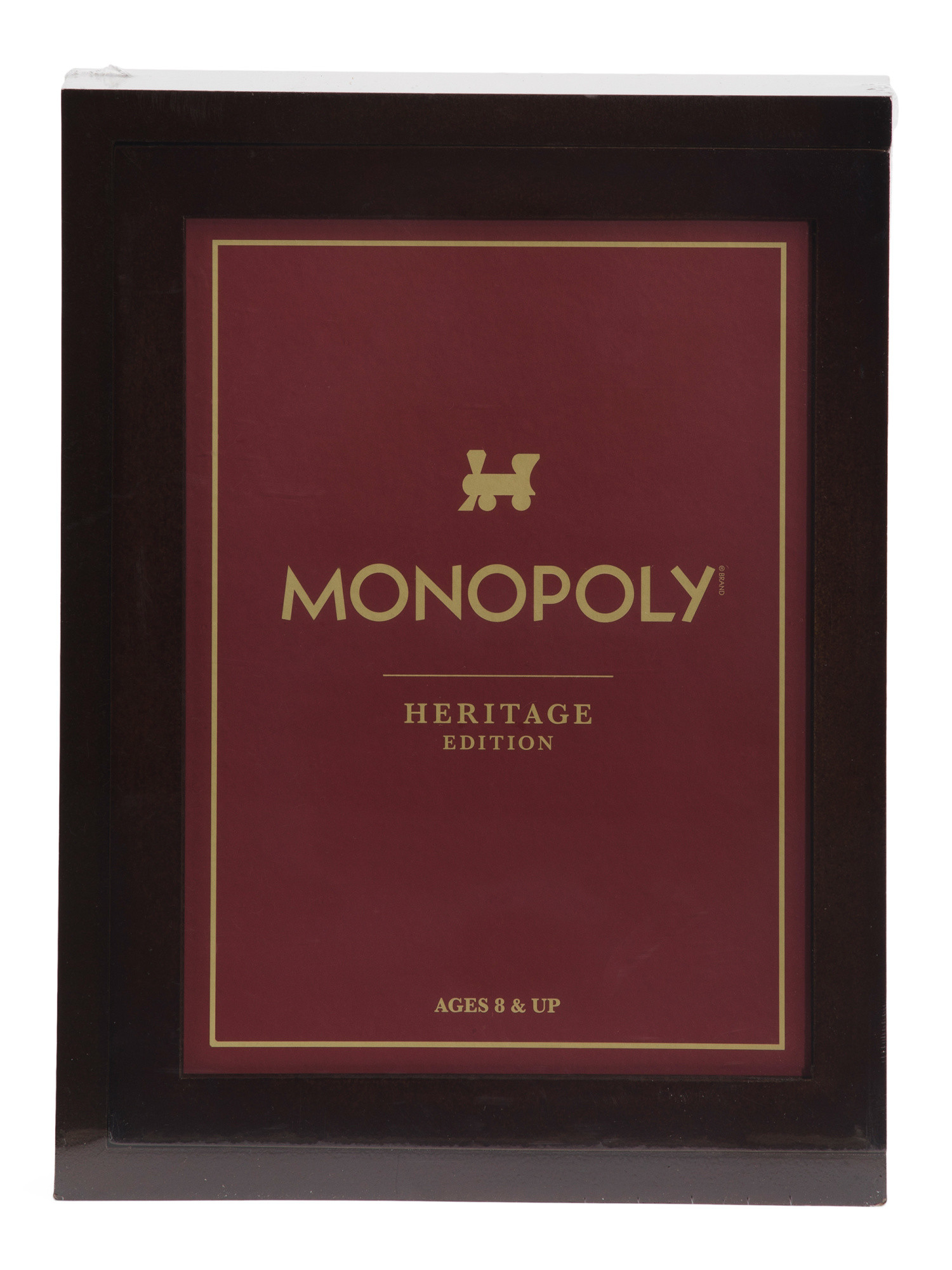 Monopoly Walnut Wood Book Box Game | TJ Maxx