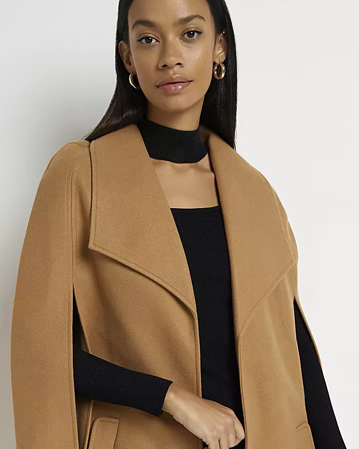 River island hot sale cape coat