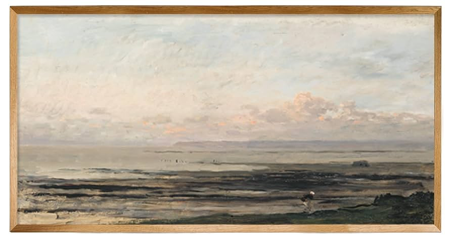 Unframed Rolled Vintage Farmhouse French Country Bedroom Wall Decor Above Bed - 10x20" - Horizont... | Amazon (US)