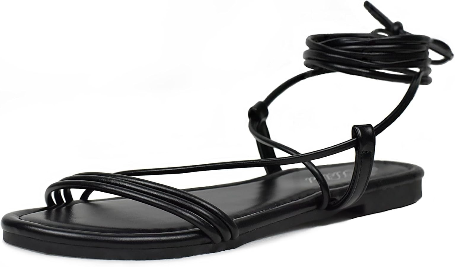 Women's Lace up Strappy Flat Sandals Tie up Gladiator Dressy Style | Amazon (US)