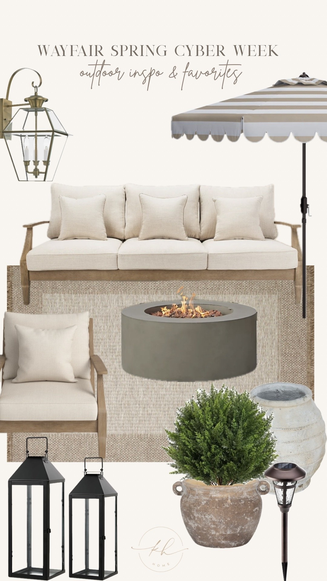 Outdoor season is almost here 🤍🌿 #ad

The Wayfair Spring Cyber Sale is the best time to get your space ready! Happening  3/19–3/23 with up to 80% off & free shipping sitewide 🙌🏼

I pulled together some of my favorite outdoor finds that give that cozy, elevated feel without the high price tag. Think patio refresh, hosting-ready, and those little pieces that make it feel complete ✨

If you’ve been wanting to update your outdoor space, this is your sign to do it! 

@wayfair @shopltk #wayfair #wayfairpartner #liketkit