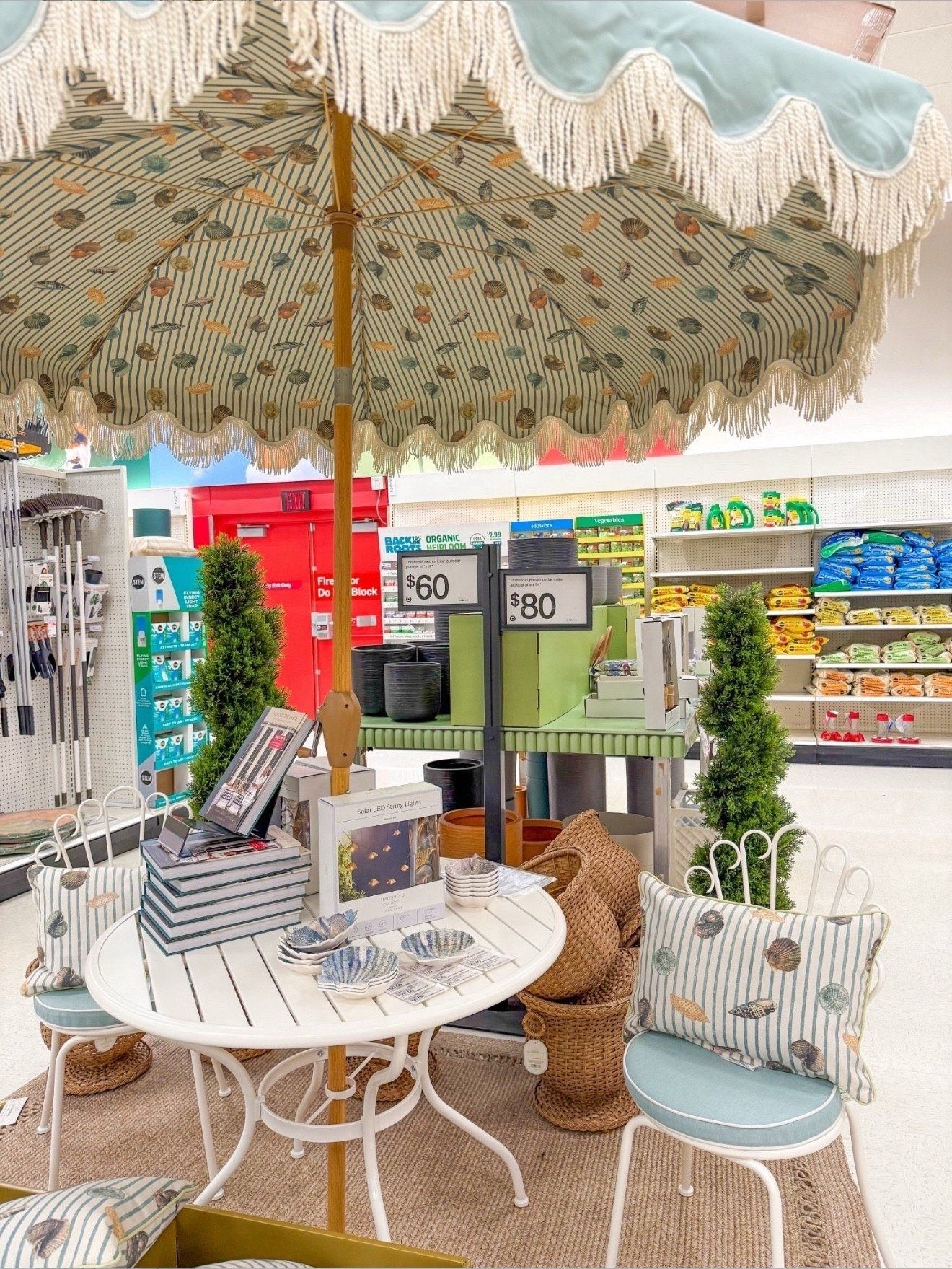 Target home finds coastal aesthetic 

How pretty is that umbrella!? 




Spring decor
Target finds 
Coastal patio decor 
Outdoor furniture 
Patio set 
Seashells 


#LTKSeasonal #LTKHome

#LTKMothersDay #LTKHome #LTKSeasonal