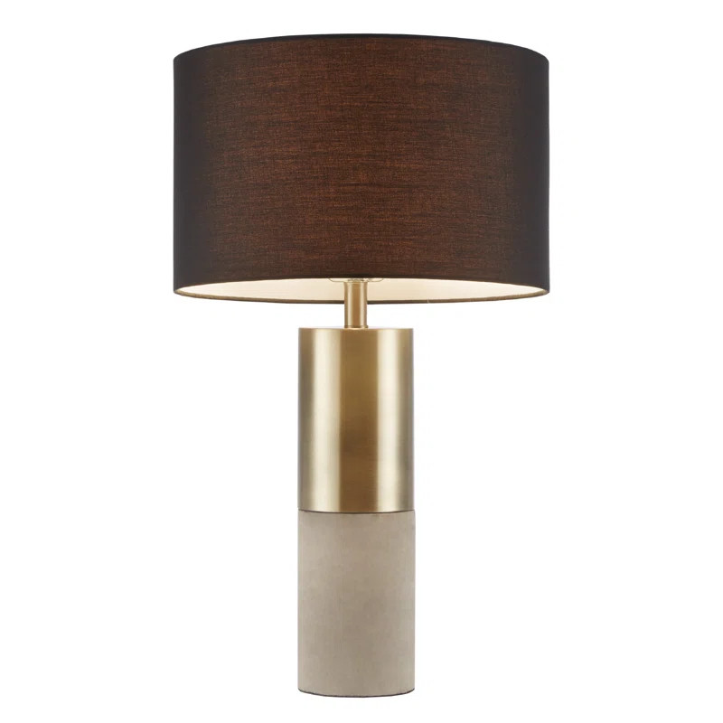 Fulton Metal and Concrete Table Lamp | Wayfair North America