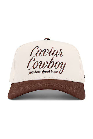 Eleven Eleven X Revolve Caviar Cowboy Cap in Beige & Brown from Revolve.com | Revolve Clothing (Global)