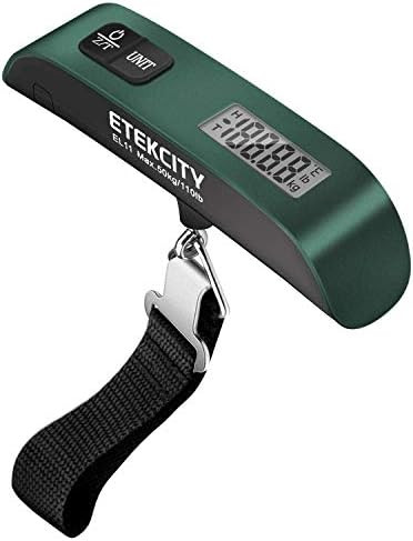 Etekcity Luggage Scale, Digital Portable Handheld Suitcase Weight for Travel with Rubber Paint, T... | Amazon (US)