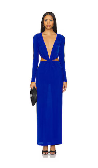 OW Collection Midnight Maxi Dress in Blue. | Revolve Clothing (Global)