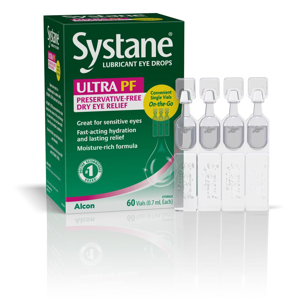 Systane Ultra Lubricant Eye Drops Vials - 60ct | Target