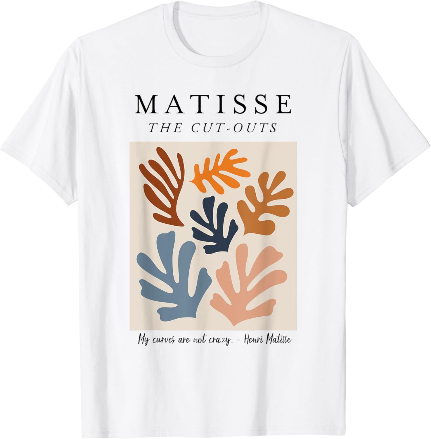 Henri Matisse cut outs Artwork art lover gifts T-Shirt       Send to LogieInstantly adds this pro... | Amazon (US)
